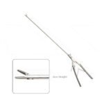 LAPAROSCOPIC NEEDLE HOLDER, AXIAL TYPE, STRAIGHT