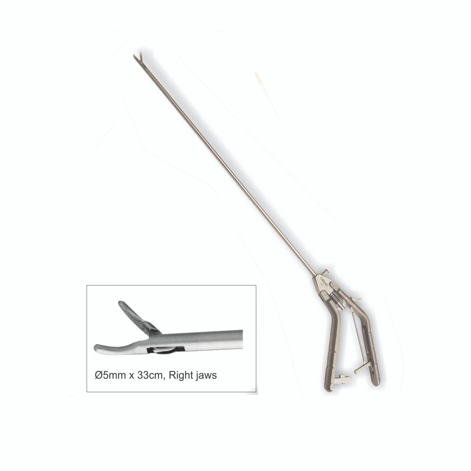 ali-baba-jpg-15.jpg LAPAROSCOPIC NEEDLE HOLDER (LEFT CURVED) PISTOL GRIP - Image 1