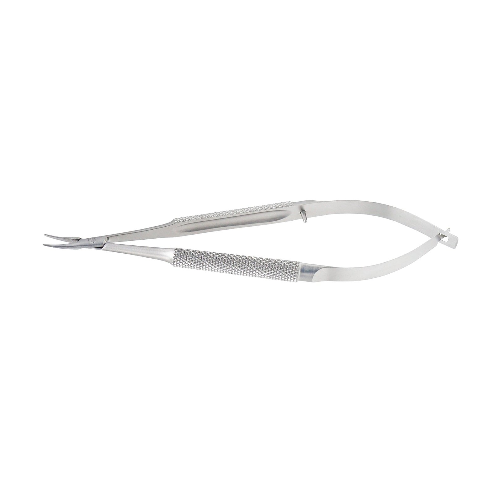barraquer-micro-needle-holder-curved-standard-model-10-x-10-mm-without.jpg Barraquer, Micro-Needle holder, curved, standard model, 1.0 x 10 mm, without lock, overall length 12 cm - Image 1